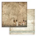Stamperia Fortune Papírkészlet 12" (30 cm) Maxi Background - Land of Pharaohs Paper Pack (10 ív)