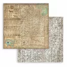 Stamperia Fortune Papírkészlet 12" (30 cm) Maxi Background - Land of Pharaohs Paper Pack (10 ív)