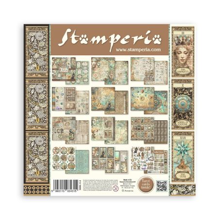 Stamperia Fortune Papírkészlet 12" (30 cm)  Paper Pack (10 ív)