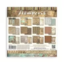 Stamperia Fortune Papírkészlet 8" (20 cm) Backgrounds - Land of Pharaohs Paper Pack (10 ív)