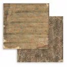 Stamperia Fortune Papírkészlet 8" (20 cm) Backgrounds - Land of Pharaohs Paper Pack (10 ív)
