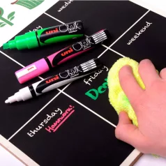   UNI Folyékony Kréta Chalk Marker PWE-5M FL RÓZSASZÍN (1 db)