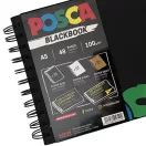 UNI POSCA BLACKBOOK Vázlatfüzet A5 (48 lap)