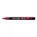 UNI POSCA dekormarker 0.9 mm PC-3M VÖRÖSBOR (60) 1 db