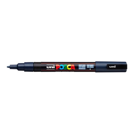 UNI POSCA dekormarker 0.9 mm PC-3M TENGERÉSZKÉK (9) 1 db