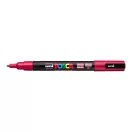 UNI POSCA dekormarker 0.9 mm PC-3M SÖTÉT PIROS (14) 1 db