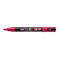UNI POSCA dekormarker 0.9 mm PC-3M SÖTÉT PIROS (14) 1 db