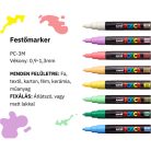 UNI POSCA dekormarker készlet 0.9 mm PC-3M PASZTELL (8 db)
