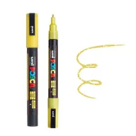   UNI POSCA dekormarker 0.9 mm PC-3ML CSILLÁMLÓ SÁRGA (L2) 1 db