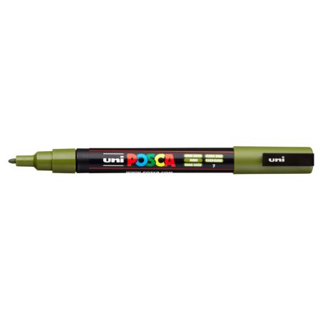 UNI POSCA dekormarker 0.9 mm PC-3M KHAKI (7) 1 db