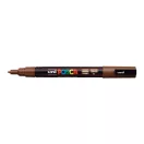 UNI POSCA dekormarker 0.9 mm PC-3M BARNA (21) 1 db