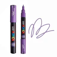 UNI POSCA dekormarker 0.7 mm PC-1M LILA (12) 1 db