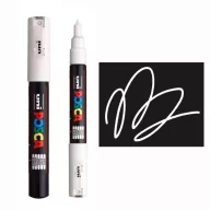 UNI POSCA dekormarker 0.7 mm PC-1M FEHÉR (1) 1 db