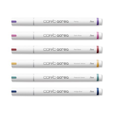 Copic Acrea dekormarker készlet Deep 6 db