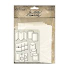 Tim Holtz File Cards 2  Kártyák, zsebek Idea-ology (12 db)