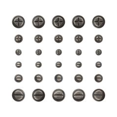   Tim Holtz Screw Heads Fém díszítőelem Idea-ology (1 csomag)