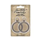 Tim Holtz Optic Frames Fém díszítőelem Idea-ology (2 db)