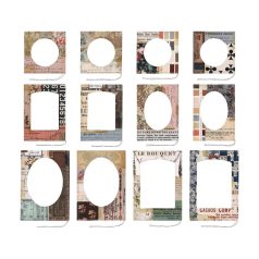   Tim Holtz Layer Frames Montage Díszítőelem Idea-ology (1 csomag)