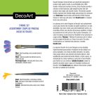 DecoArt Designer's Brush Stroke Set Ecset készlet (5 db)