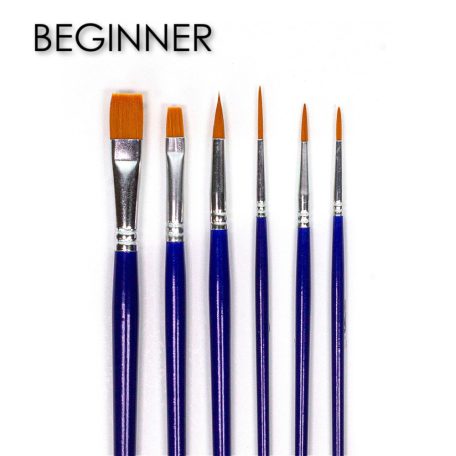 DecoArt Designer's Brush Beginner Set Ecset készlet (6 db)