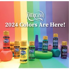   DecoArt Americana® Acrylics 2024 Americana Colors Set Akrilfesték készlet - matt 59ml (8 db)
