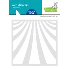   Lawn Fawn Draped Ribbons Stencil LF3454 Lawn Clippings Stencils (1 csomag)