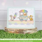 Lawn Fawn Treat Cart Szilikonbélyegző LF3408 Clear Stamps (1 csomag)