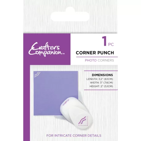 Crafter's Companion  Fotósarok lyukasztó Corner Punch Photo Corners (1 db)
