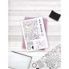 Crafter's Companion Letter to You Szilikonbélyegző Clear Stamps (7 db)
