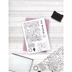   Crafter's Companion Letter to You Szilikonbélyegző Clear Stamps (7 db)