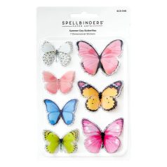   Spellbinders Summer 3D Pillangó matrica Butterflies Stickers (7 db)