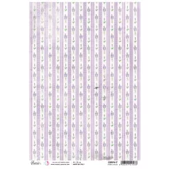   Ciao Bella Morning in Provance Rizspapír A4 purple fields Rice Paper (1 ív)