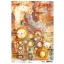 Ciao Bella Coral Reef Rizspapír A4 steam knobs Rice Paper (1 ív)