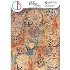 Ciao Bella Coral Reef Papírkészlet A4 Deluxe Paper Copper (5 ív)