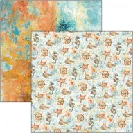   Ciao Bella Coral Reef Scrapbook papírkészlet 12" (30 cm) Patterns Pad (8 ív)