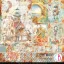 Ciao Bella Coral Reef Scrapbook papírkészlet 12" (30 cm) Paper Pad (12 ív)