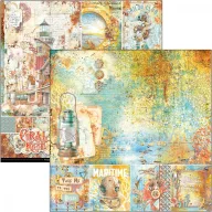   Ciao Bella Coral Reef Scrapbook papírkészlet 12" (30 cm) Paper Pad (12 ív)