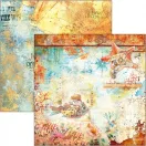Ciao Bella Coral Reef Scrapbook papírkészlet 12" (30 cm) Paper Pad (12 ív)