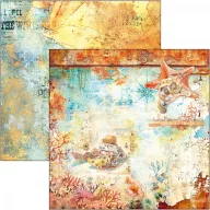   Ciao Bella Coral Reef Scrapbook papírkészlet 12" (30 cm) Paper Pad (12 ív)