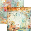 Ciao Bella Coral Reef Scrapbook papírkészlet 12" (30 cm) Paper Pad (12 ív)