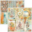 Ciao Bella Coral Reef Scrapbook papírkészlet 12" (30 cm) Paper Pad (12 ív)