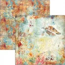 Ciao Bella Coral Reef Scrapbook papírkészlet 12" (30 cm) Paper Pad (12 ív)