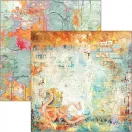 Ciao Bella Coral Reef Scrapbook papírkészlet 8" (20 cm) Paper Pad (12 ív)
