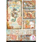 Ciao Bella Coral Reef Papírkészlet A4 Creative Pad (9 ív)
