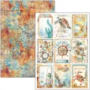 Ciao Bella Coral Reef Papírkészlet A4 Creative Pad (9 ív)