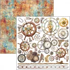 Ciao Bella Coral Reef Kivágóív készlet 6" (15 cm) Fussy Cut Pad (24 ív)