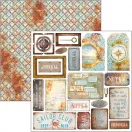 Ciao Bella Coral Reef Kivágóív készlet 6" (15 cm) Fussy Cut Pad (24 ív)