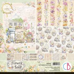   Ciao Bella Flower Shop Scrapbook papírkészlet 12" (30 cm) Patterns Pad (8 ív)