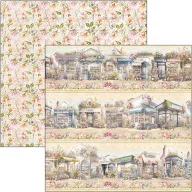   Ciao Bella Flower Shop Scrapbook papírkészlet 12" (30 cm) Patterns Pad (8 ív)