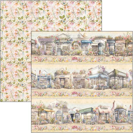 Ciao Bella Flower Shop Scrapbook papírkészlet 12" (30 cm) Patterns Pad (8 ív)